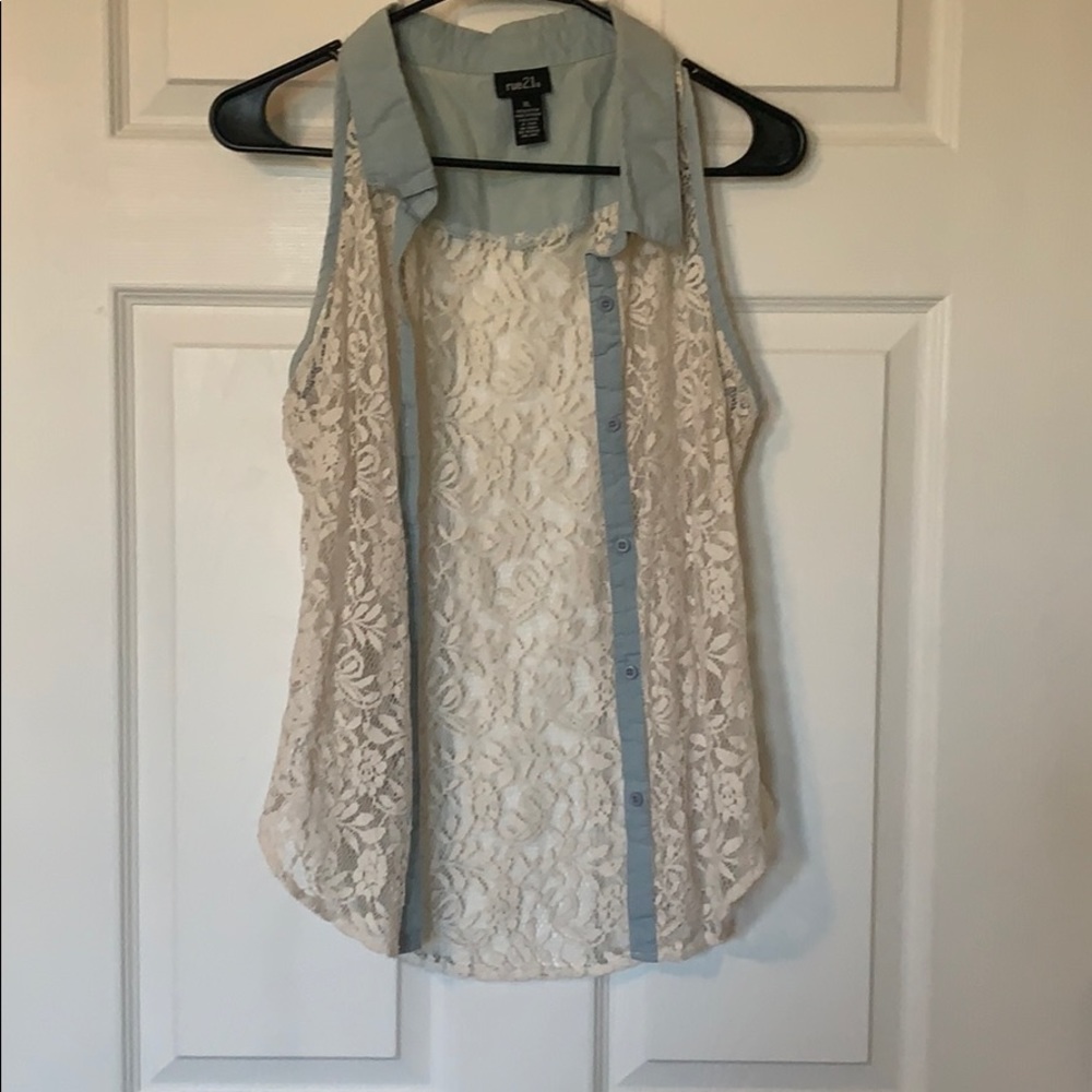 Lace cover up